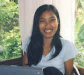 Peter's  Wife Dayu Putri at Nirarta