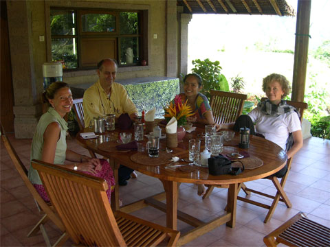 Relax in the restaurant