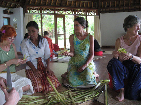 teaching Balinese skills